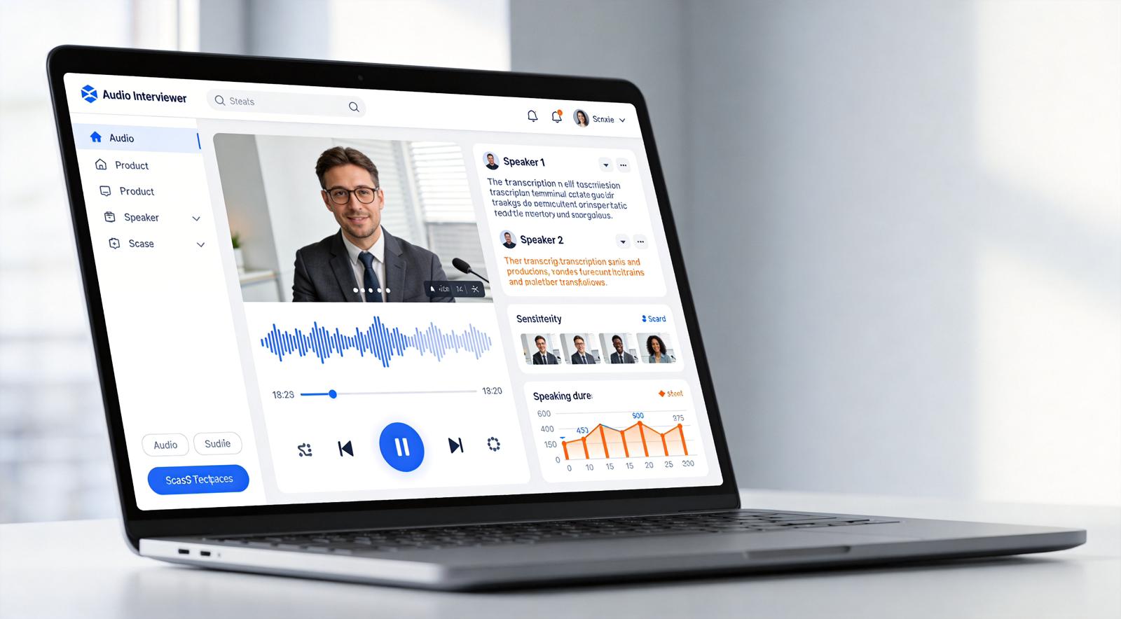 Audio Interviewer App