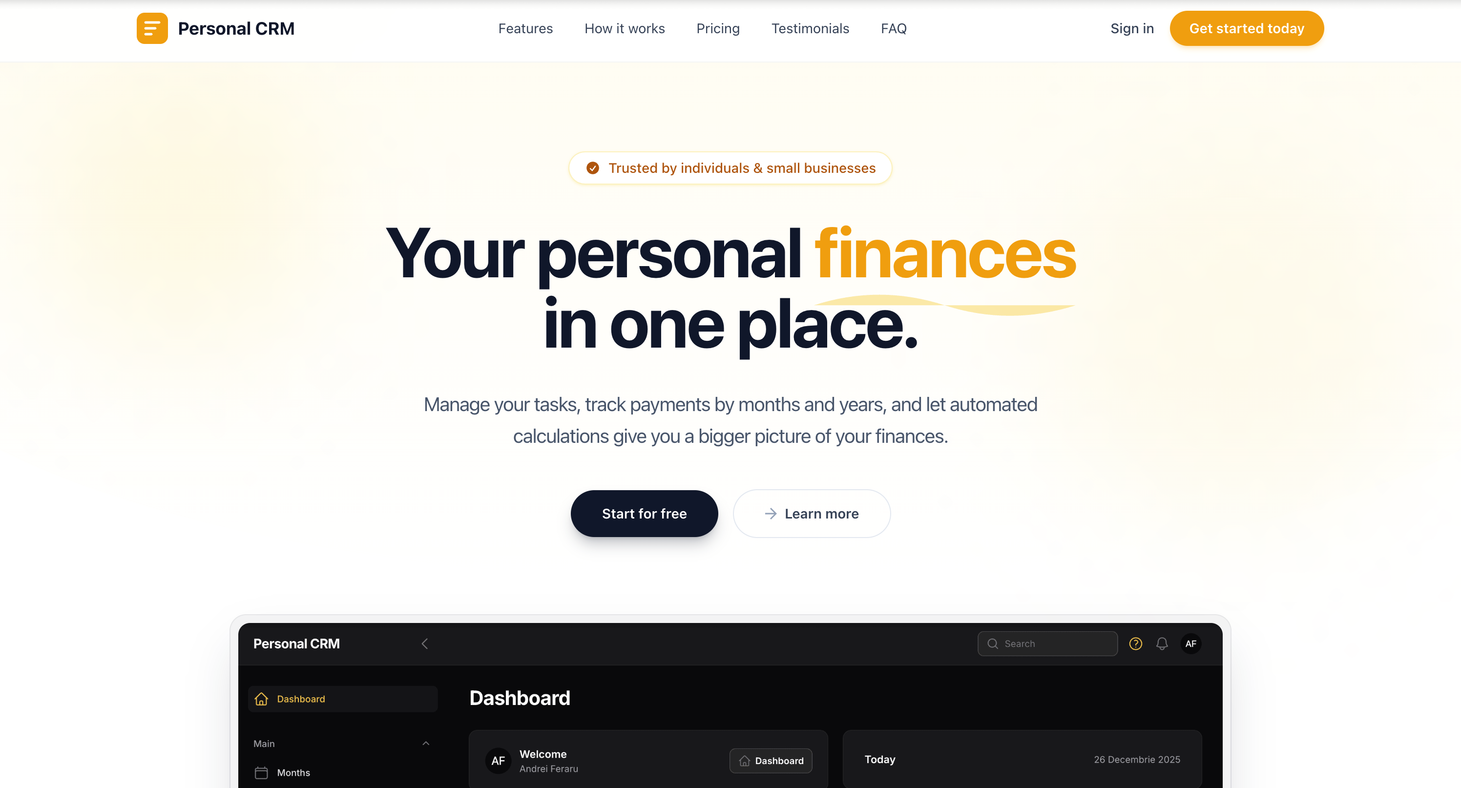 Personal CRM - Photo 1