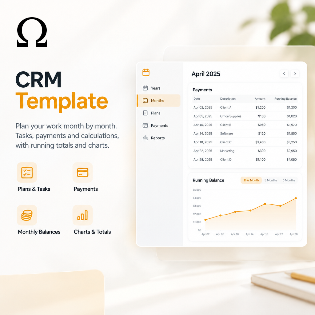 CRM Template - Photo 1