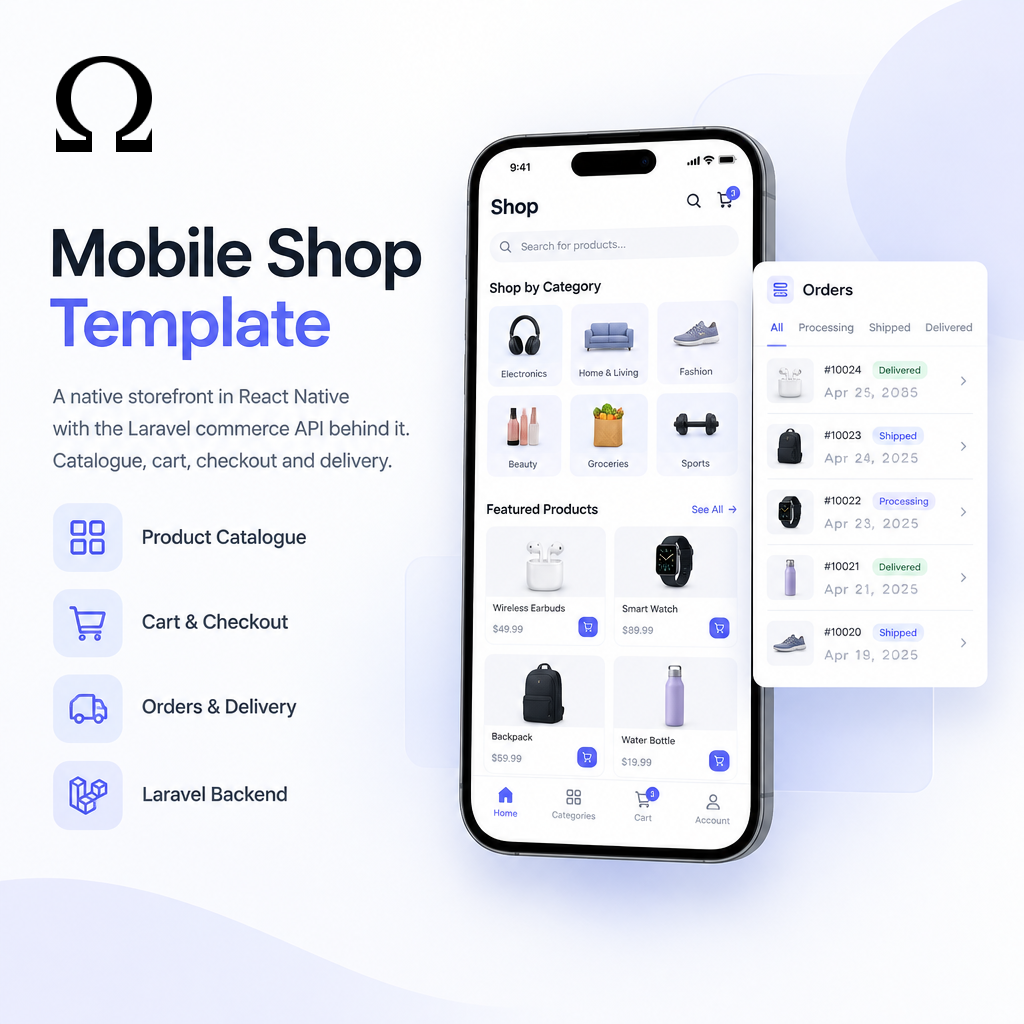 Mobile Shop Template - Photo 1