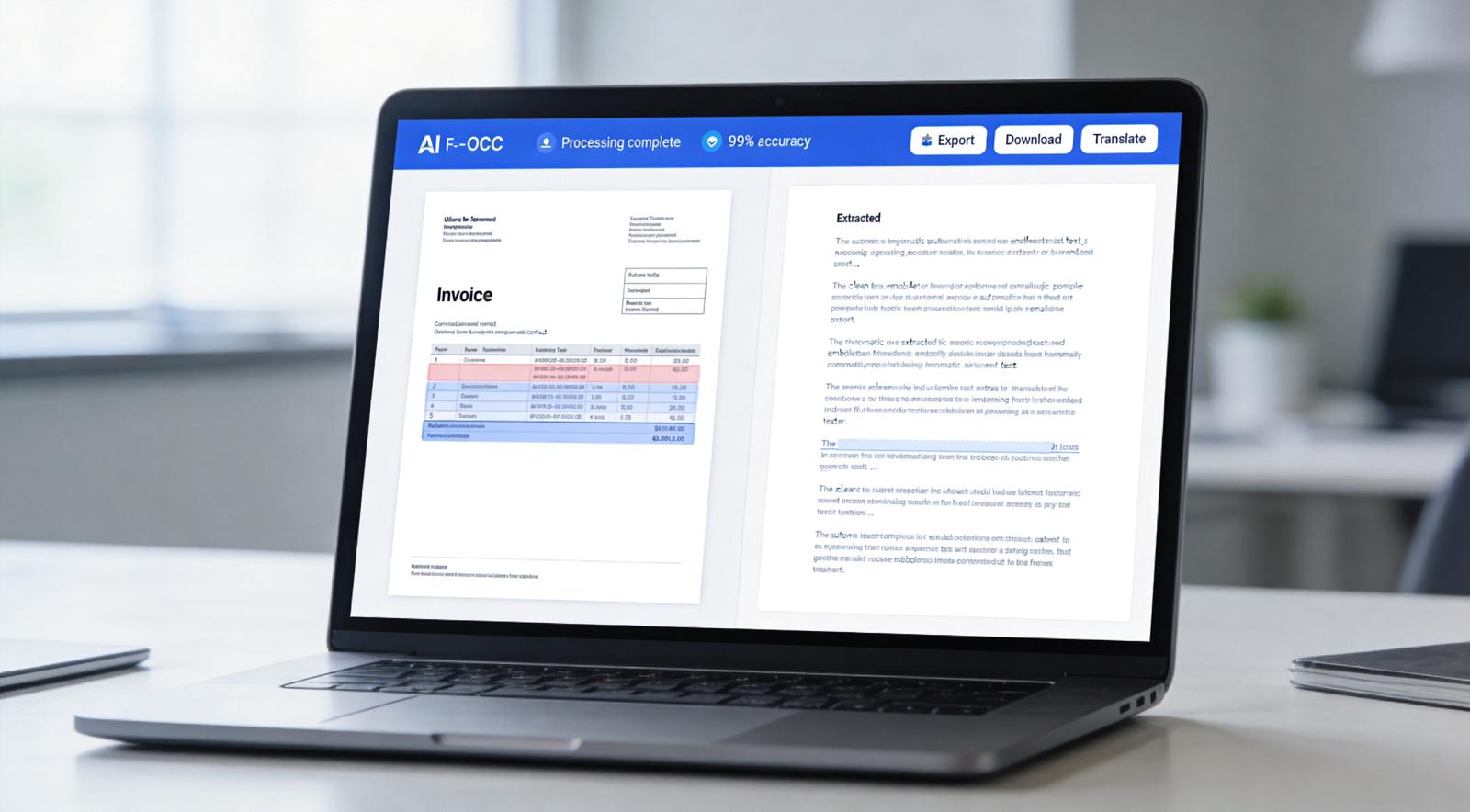 Text Recognition App (OCR)